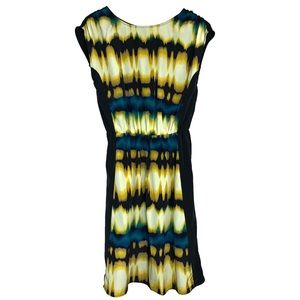 Short Sleeve Watercolor Dress